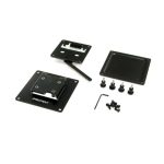 Ergotron FX30 soporte de pared fijo para monitor de hasta 27 pulgadas, color negro, SKU 60-239-007