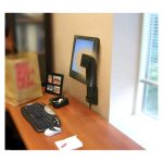 Soporte de pared Ergotron Neo-Flex para monitores de hasta 61 cm (24 pulgadas), color negro, SKU 60-577-195