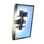 Ergotron SIM90 montaje de integración de señalización en pared color negro, SKU 60-600-009
