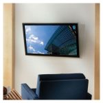 Soporte de pared inclinable Ergotron Neo-Flex para monitores de hasta 63 pulgadas en color negro. SKU 60-612