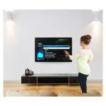 Soporte de pared Ergotron Glide Wall Mount, HD para monitores de hasta 60 pulgadas, color negro, SKU 61-061-085