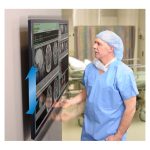 Soporte de pared Ergotron Glide Wall Mount, HD para monitores de hasta 60 pulgadas, color negro, SKU 61-061-085