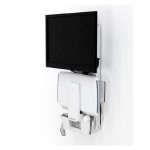 Ergotron 61-080-062 soporte para monitor de 24 pulgadas con montaje en pared en color blanco