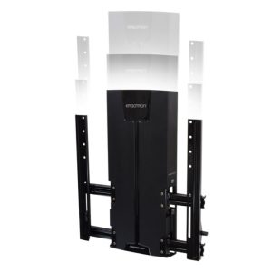 Ergotron soporte para monitor de hasta 160 cm (63 pulgadas) para montaje en pared, color negro, SKU 61-128-085