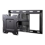 Soporte para TV Ergotron de 70 pulgadas en color negro, modelo ajustable 61-132-223