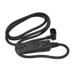 Ergotron caja de tomacorriente negro modelo SV 3 con 3 outlets, SKU 97-703