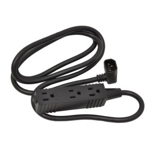 Ergotron caja de tomacorriente negro modelo SV 3 con 3 outlets, SKU 97-703