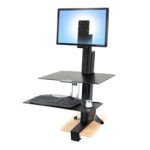 Soporte multimedia negro Ergotron 97-845 para la administración de tabletas, SKU 97-845