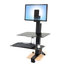 Soporte multimedia negro Ergotron 97-845 para la administración de tabletas, SKU 97-845