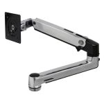 Ergotron 97-940-026 soporte de carrito para portátil y ordenador en color plata con diseño robusto y ajustable