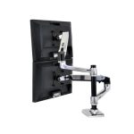 Ergotron 97-940-026 soporte de carrito para portátil y ordenador en color plata con diseño robusto y ajustable