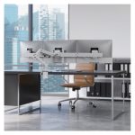 Ergotron accesorio para soporte de monitor modelo 98-009-216, con ajuste ergonómico para mejorar la postura y comodidad en el trabajo