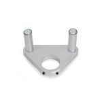 Soporte para monitores Ergotron LX Two-Stop con ajustabilidad en dos posiciones. SKU: 98-060-003