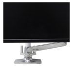 Soporte para monitores Ergotron LX Two-Stop con ajustabilidad en dos posiciones. SKU: 98-060-003