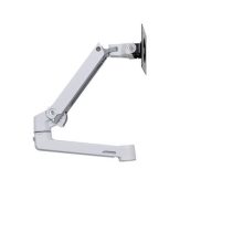 Soporte para monitores Ergotron LX Arm Blanco con capacidad de ajuste flexible y diseño ergonómico. SKU 98-130-216.