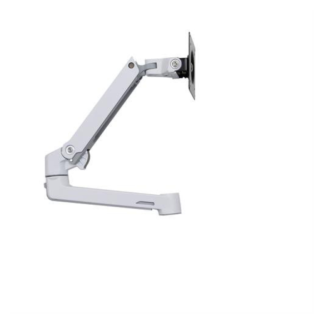 Ergotron Soporte de Monitor LX Blanco con Flexibilidad Ajustable Soporte para monitores Ergotron LX Arm Blanco con capacidad de ajuste flexible y diseño ergonómico. SKU 98-130-216.