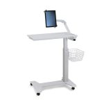 Ergotron canasta blanca modelo 98-136-216, accesorio de carrito para portátil y ordenador