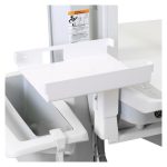 Soporte de monitor Ergotron SV en color blanco, modelo ajustable con SKU 98-139