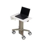 Ergotron soporte para ordenador portátil, color gris, para pantallas de hasta 15.6 pulgadas, SKU C50-1100-0