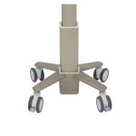 Ergotron soporte para ordenador portátil, color gris, para pantallas de hasta 15.6 pulgadas, SKU C50-1100-0