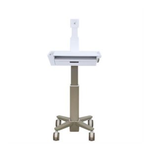 Carro multimedia Ergotron CareFit Slim 2.0 en colores gris y blanco, modelo universal, SKU C50-3510-0.