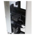 Montura para monitores Ergotron Zip12, de pared, negra y metálica, SKU DM12-1006-2