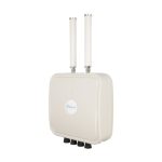 Extralink Antena ELTEBOX para exteriores con soporte LTE y WiFi 2.4GHz, incluye 4 puertos RJ45 y 2 antenas omni, SKU ELTEBOX 4XRJ45 ANTENNA