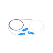 Extralink Splitter 1:2 FBT SC/UPC, 900um de grosor, 1m de longitud, SKU EX.0523, ideal para cableado eficiente