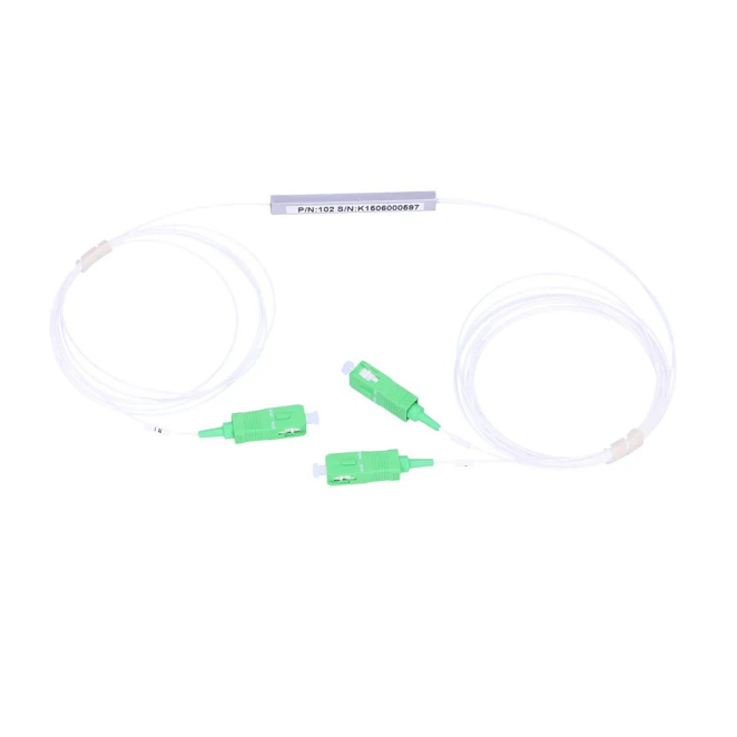 Extralink Splitter 1:2 PLC SC/APC 900um, 1,5m 1 Extralink Splitter 1:2 PLC SC/APC 900um, 1,5m