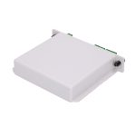 Extralink Splitter 1:4 PLC SC/APC de tipo Slot. Ideal para divisiones de señal en instalaciones de cableado de fibra óptica. SKU EX.11540