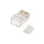 Extralink RJ45 Conector CAT6 UTP RJ45 8P8C para cableado de red, SKU EX.11595