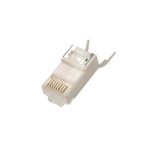 Conector RJ45 Extralink CAT6A FTP 8P8C para cableado de alta velocidad. Modelo EX.11601.