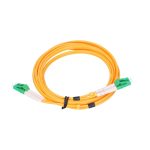 Imagen del Patchcord Extralink LC/APC-LC/APC Monomodo Duplex de 2 metros, 9/125um, modelo G657A con SKU EX.1315