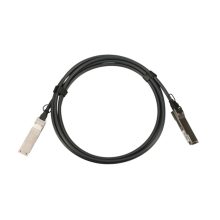Cable QSFP+ de 1 metro marca Extralink, 40Gbps, 30AWG - SKU: EX.15784