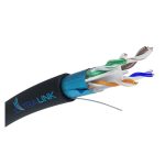 Imagen del Extralink Par trenzado CAT6 FTP (F/UTP) para exteriores con gel, longitud 305 metros, SKU EX.17108