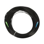 Imagen del Extralink Cable de Fibra Óptica InfiniBand de 140 metros, con conectores SC para FTTH, en color negro. SKU EX.18556