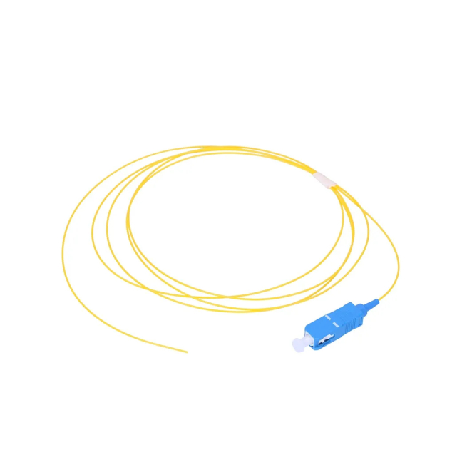 Extralink Pigtail SC/UPC Monomodo Easy Strip 1.5m Cable fibra óptica Extralink Pigtail SC/UPC monomodo de 1.5 metros, 900um G.657A fácil de pelar, SKU EX.1865