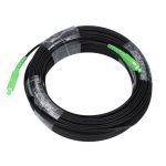 Cable monomodo Extralink Patchcord SC/APC-SC/APC, Flat drop, Simplex, conformidad G.657A2, 15 metros de longitud, SKU EX.19348