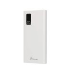 Extralink Powerbank EPB-067W de 10000mAh en color blanco, con capacidades de carga rápida y puerto USB-C (EX.19492)