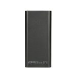 Extralink Powerbank EPB-068 de color negro con una capacidad de 20000mAh, soporte de carga rápida y puerto USB-C. SKU: EX.19508