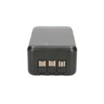 Extralink EPB-124 powerbank en color negro con capacidad de 30000mAh, carga rápida y puerto USB-C. SKU: EX.19522