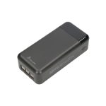 Extralink EPB-124 powerbank en color negro con capacidad de 30000mAh, carga rápida y puerto USB-C. SKU: EX.19522