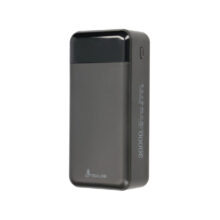 Extralink EPB-124 powerbank en color negro con capacidad de 30000mAh, carga rápida y puerto USB-C. SKU: EX.19522