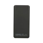 Extralink Powerbank EPB-078B de 10000mAh, color negro, con puerto USB-C. SKU: EX.19560