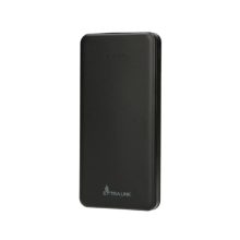 Extralink Powerbank EPB-078B de 10000mAh, color negro, con puerto USB-C. SKU: EX.19560