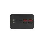 Extralink Powerbank EPB-114 de 50000 mAh en color negro, con puerto USB-C, SKU EX.19591