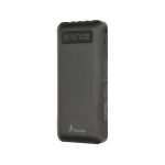 Powerbank Extralink EPB-083 de 10000mAh en color negro con puerto USB-C. SKU: EX.19607