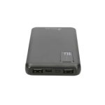 Extralink Powerbank EPB-098B de 10000mAh en color negro con puerto USB-C. SKU: EX.19621