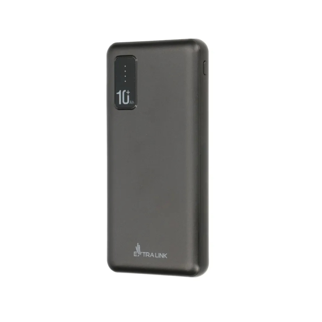 Extralink Powerbank 10000mAh USB-C Negro Extralink Powerbank EPB-098B de 10000mAh en color negro con puerto USB-C. SKU: EX.19621