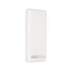 Extralink Powerbank EPB-098W de 10000mAh en color blanco con puerto USB-C, SKU EX.19638